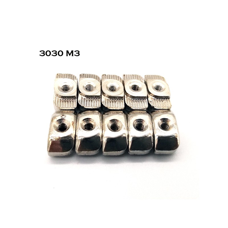 3030 M5 Hammer Nut - 10 pcs