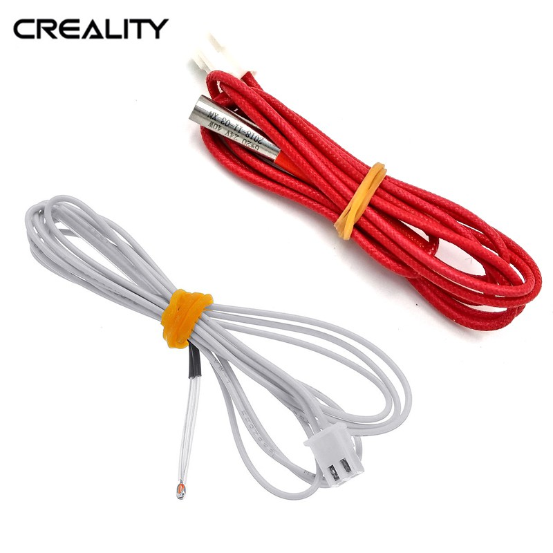 Replacemennt Heater Cartridge & Thermistor for Creality CR10S Pro