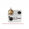 E3D V6 Compatible Airbrush Nozzle Adapter - 0.2/0.3/0.4/0.5mm