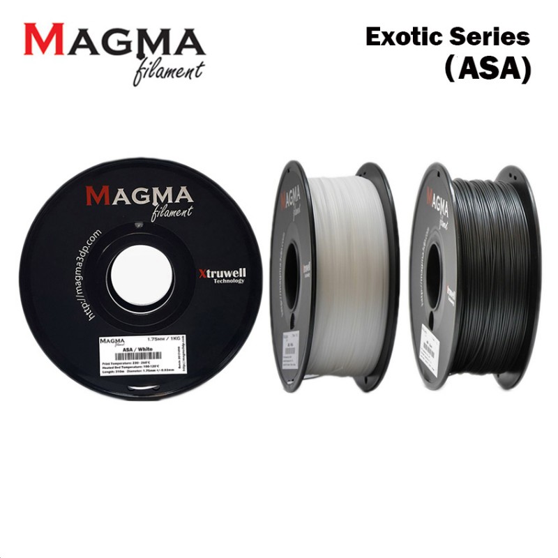 Magma Exotic PC/ASA Series 1.75mm 1KG 3D Printer Filament (Ready Stock)