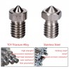 E3D V6 Compatible TC4 Titanium Alloy Nozzle - 1.75mm Filament