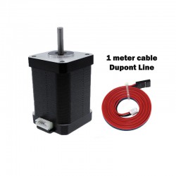 Nema 17 42x60mm Stepper Motor with 1 meter cable Dupont line