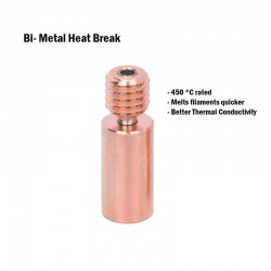 Bi-Metal Heat Break Compatible for CR10 and Ender Series - 1.75mm filament