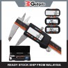 Digital Caliper Stainless Steel Body with Large LCD Screen