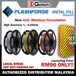 FlashForge Metal Filled PLA Filament 1.75mm