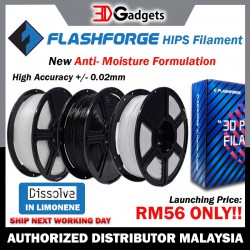 FlashForge HIPS Filament 1.75mm Series