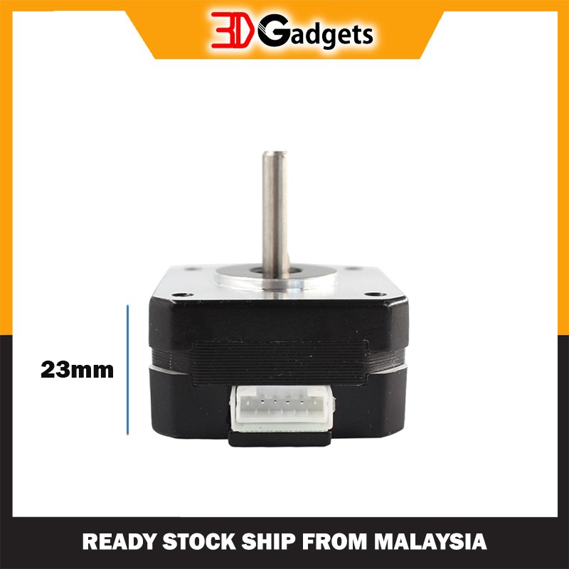 3D Gadgets Malaysia  Nema 17 42x23mm Stepper Motor CE, RoHS Certified