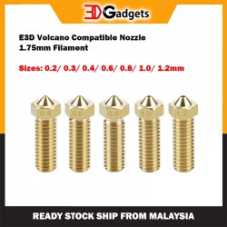 E3D Volcano Compatible Nozzle - 1.75mm Filament (All Sizes)