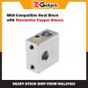 MK8 Compatible Heat Block with Thermistor Copper Sleeve