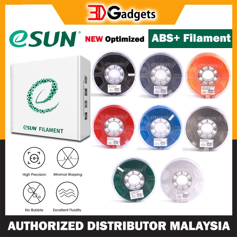 eSUN 3D Filament ABS+ 1.75mm Series