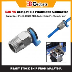 E3D V6 Compatible Pneumatic Connectors