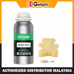 eSUN Flexible eResin-Flex Photopolymer Resin Series 0.5KG - Transparent Yellow