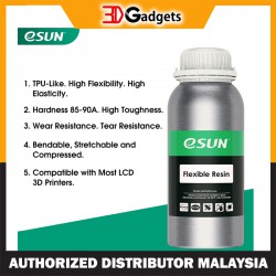 eSUN Flexible eResin-Flex Photopolymer Resin Series 0.5KG - Transparent Yellow