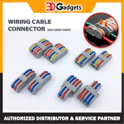 Wire Cable Connector Wiring Conductor 32A 250V Terminal Block For 3D Printer
