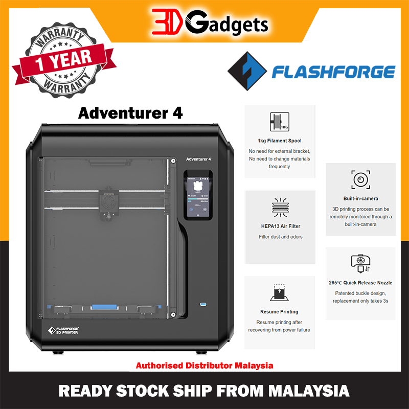 Flashforge Adventurer 4 | 3D Printer | 265℃