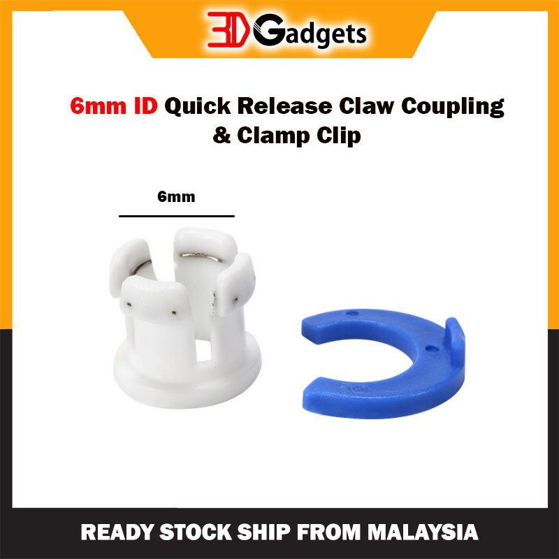 Quick Release Claw Coupling & Clamp Clip
