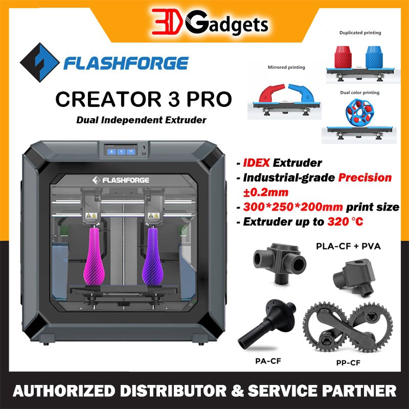 Flashforge Creator 3 Pro | 3D Printer