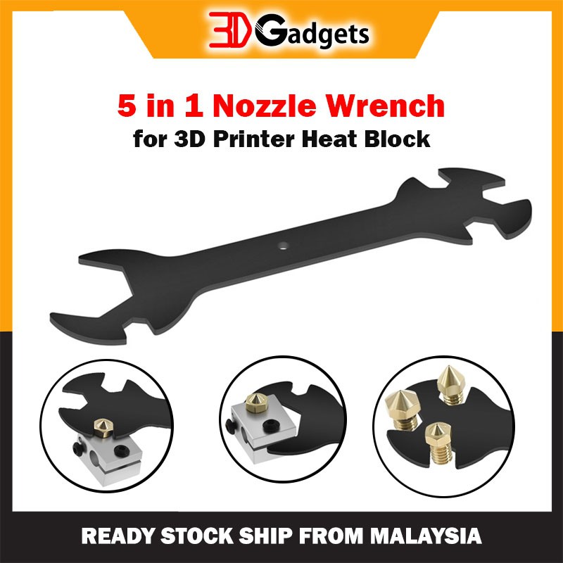 5 in 1 Nozzle Wrench