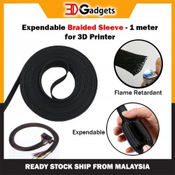 Expendable Braided Sleeve for 3D printer
