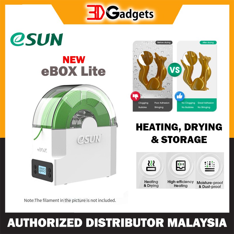 eSUN eBOX Lite filament dryer storage