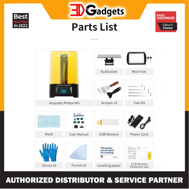 ANYCUBIC Photon M3 4K+ Mono LCD Resin 3D Printer | 3D Gadgets Malaysia