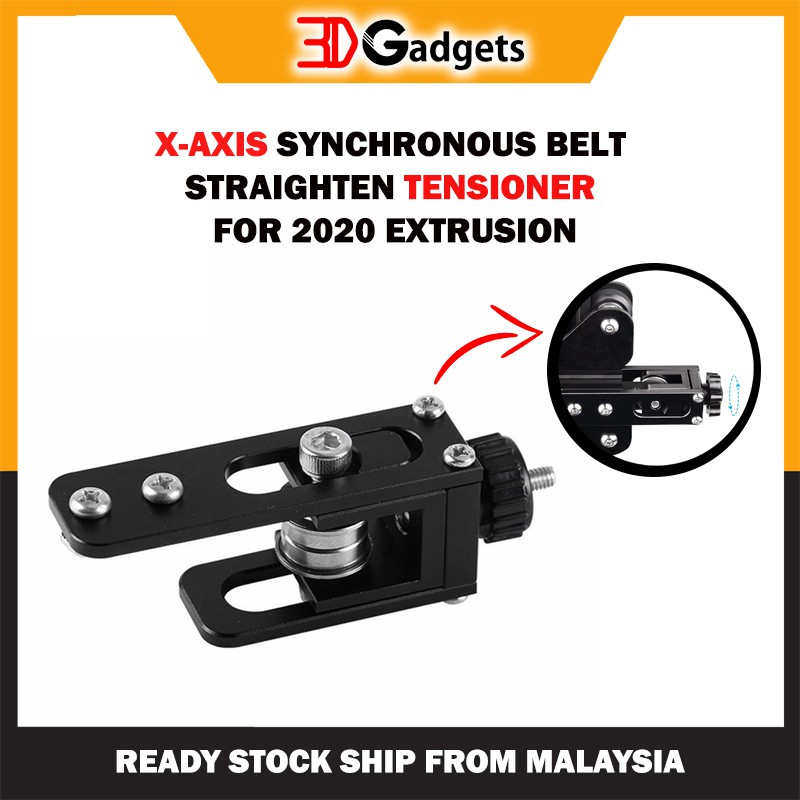 X-Axis Synchronous Belt Straighten Tensioner for 2020 Extrusion