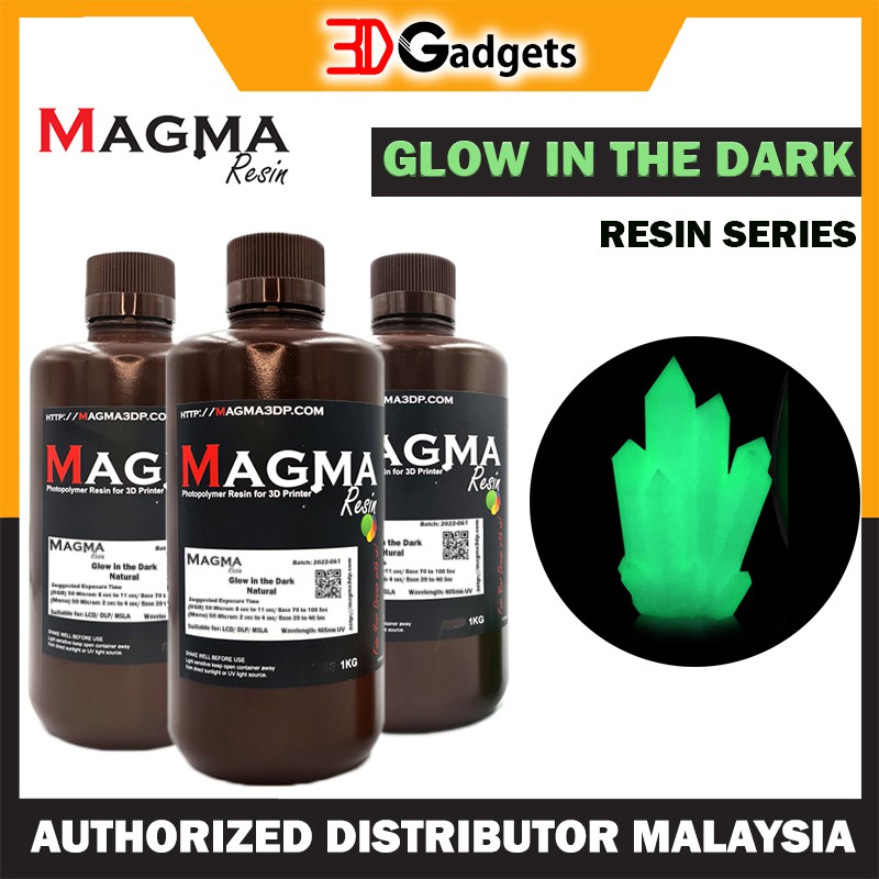 Magma Glow in the Dark 3D Printer Resin 3D Gadgets Malaysia