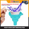 Silicone Foldable Funnel with Strainer for SLA/DLP 3D Printer