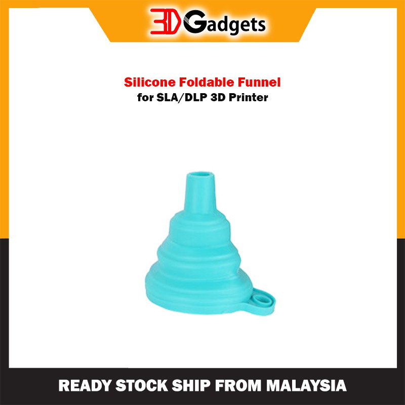 Silicone Foldable Funnel for SLA/DLP 3D Printer