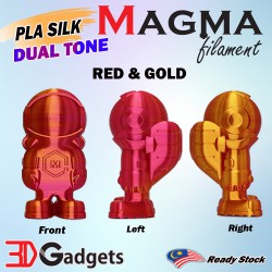 Magma PLA Silk Dual Tone/ Tri- Color 3D Printer Filament 1.75mm 1KG