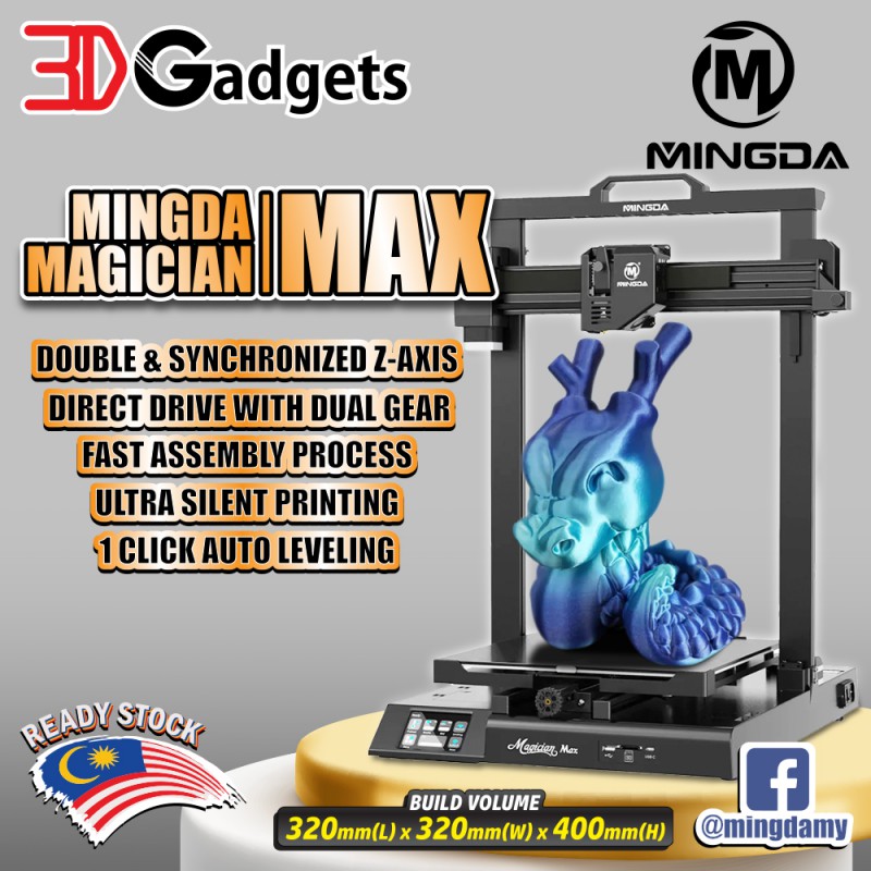 MINGDA Magician Max Direct Drive DIY 3D Printer