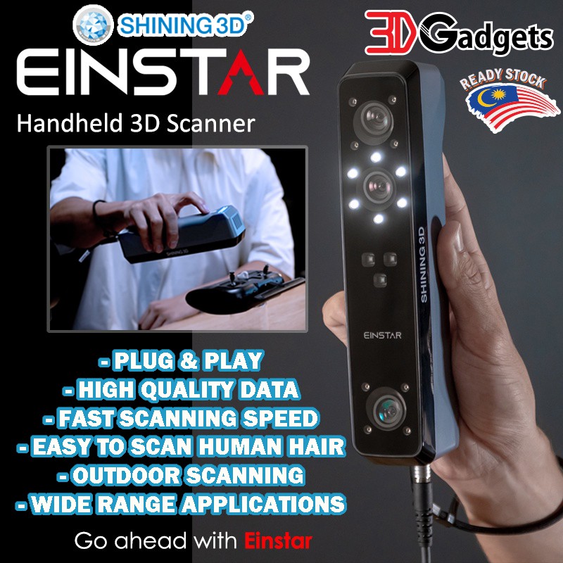 Einstar Handheld 3D Scanner | Shining3D