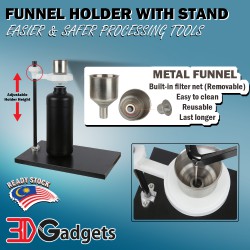 Funnel holder with stand...