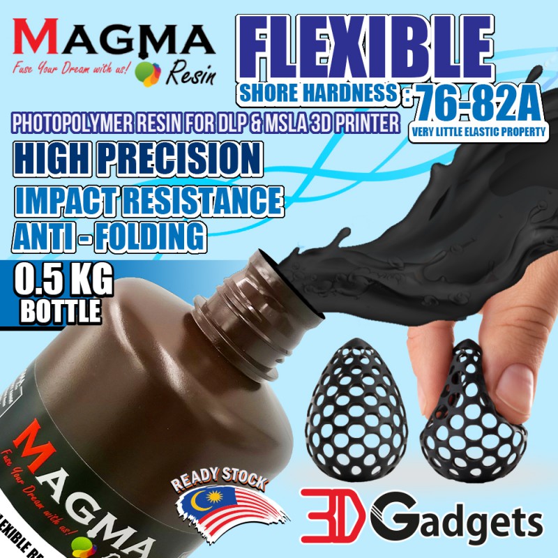 Magma Flexible Photopolymer Resin Series 500g