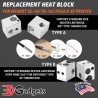 Replacement Heat Block for Magbot SE-10/ DE-10/ MEGA X
