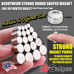 Neodymium Strong Round...