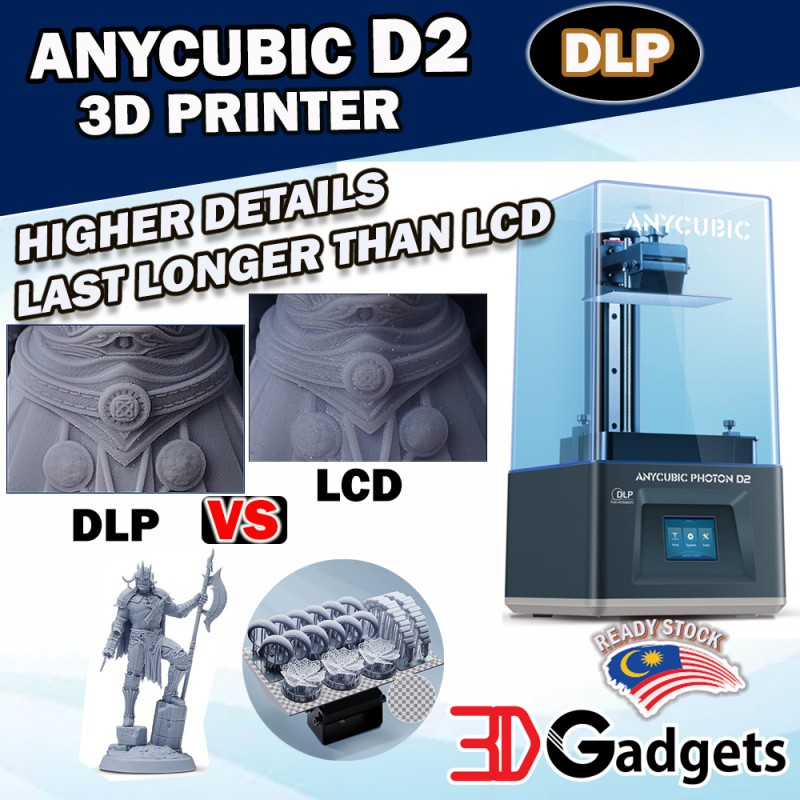 Anycubic Photon D2 DLP MSLA 3D Printer