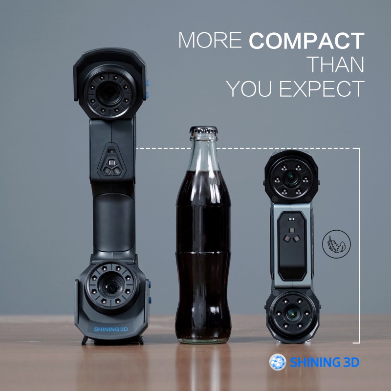 FreeScan Combo Blue Laser + Infrared VCSEL 3D Scanner