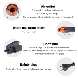 Mini Hot Air Heater Gun Tool