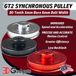 GT2 Synchronous Pulley 80...