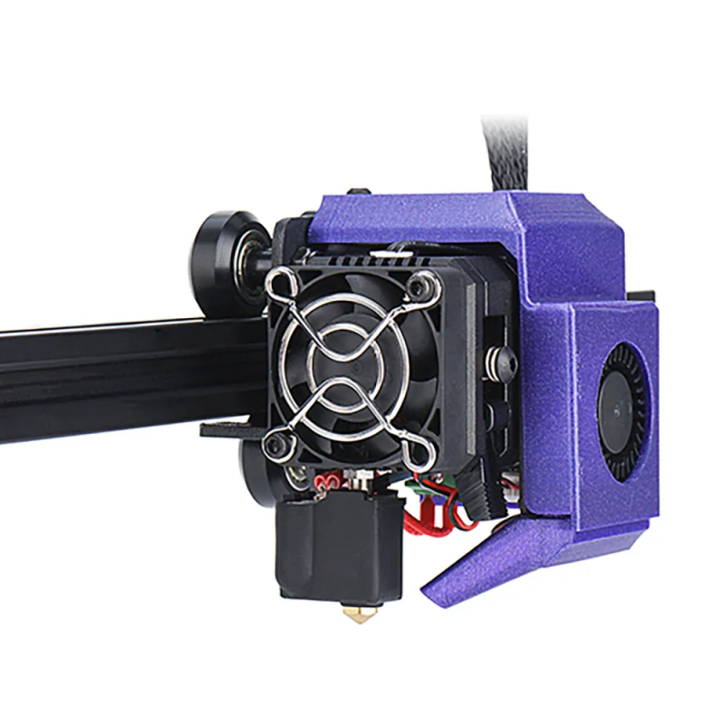 Black-Hole All Metal Direct Drive Extruder For Ender 3/CR-10 3D Printers - Dual Gear High Speed Feeding System