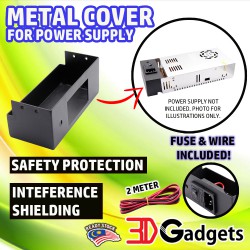 Metal Cover for 360W 12V 24V Power Supply 3D Printer