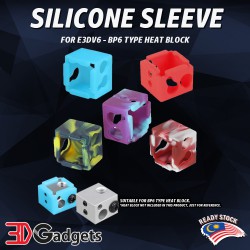 Silicone Sleeve for E3D V6 BP6 Type Heat Block