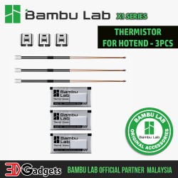 Bambu Lab X1 Series Thermistor for Hotend - 3 pcs for 3D Printer