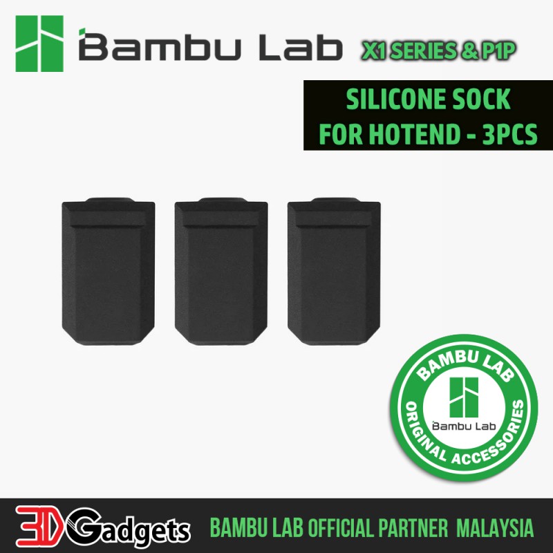 Bambu Lab X1 Series & P1P Silicone Sock - 3 PCS