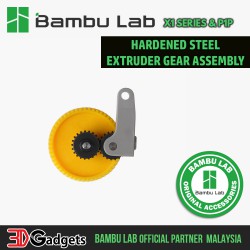 Bambu Lab X1 Series & P1P Hardened Steel Extruder Gear Assembly