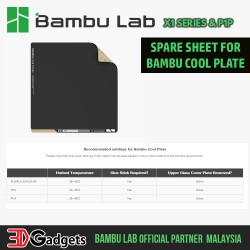 Bambu Lab X1 Series & P1P Spare Sheet for Bambu Cool Plate