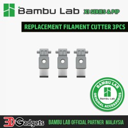 Bambu Lab X1 Series & P1P Replacement Filament Cutter - 3 PCS