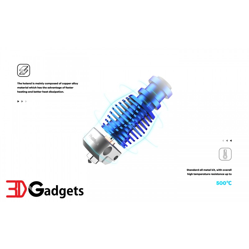 Phaetus Dragonfly BMO Hotend for Prusa MK3 / BMG / Titan / V6 Mount