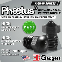 Phaetus DLC Hardened Steel 1.75mm Filament